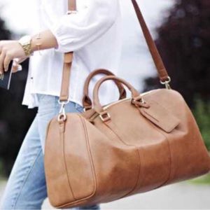 Sole Society Leather Duffle